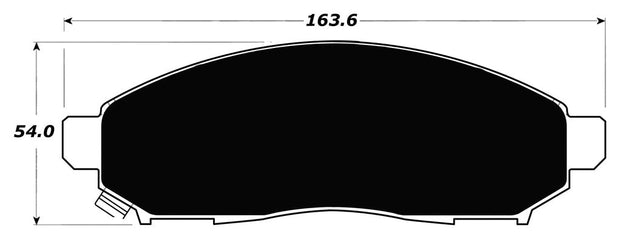 Porterfield Brake Pads for 2006 NISSAN PATHFINDER FR SPORT
