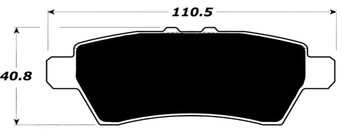 Porterfield Brake Pads for 2011 NISSAN PATHFINDER V6 FR SPORT
