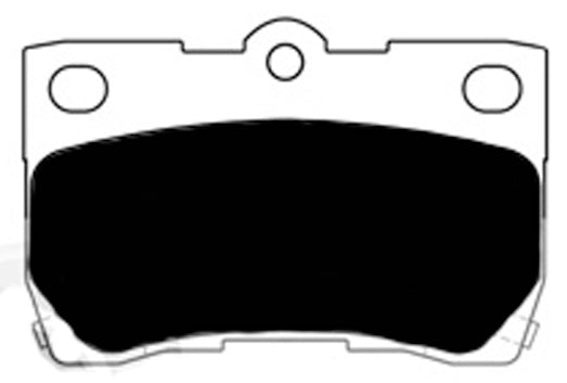 Porterfield Brake Pads for 2008 LEXUS GS 300 FR SPORT