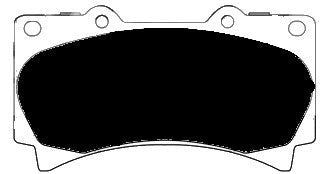 Porterfield Brake Pads for 2007 HUMMER H3 FR SPORT