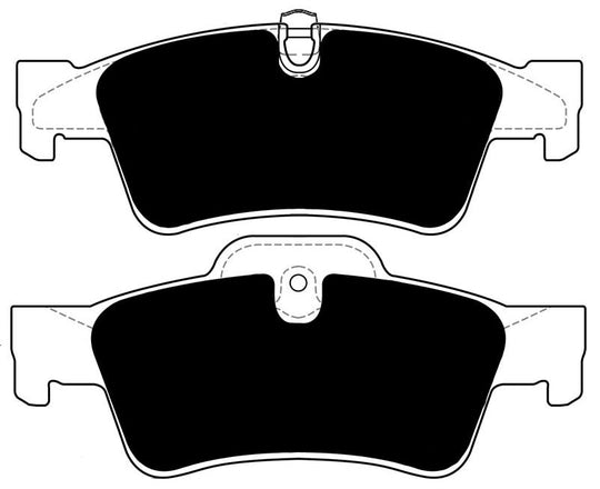 Porterfield Brake Pads for 2008 MERCEDES-BENZ ML350 FR SPORT