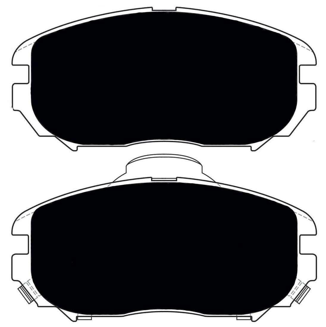 Porterfield Brake Pads for 2013 GMC TERRAIN FR SPORT