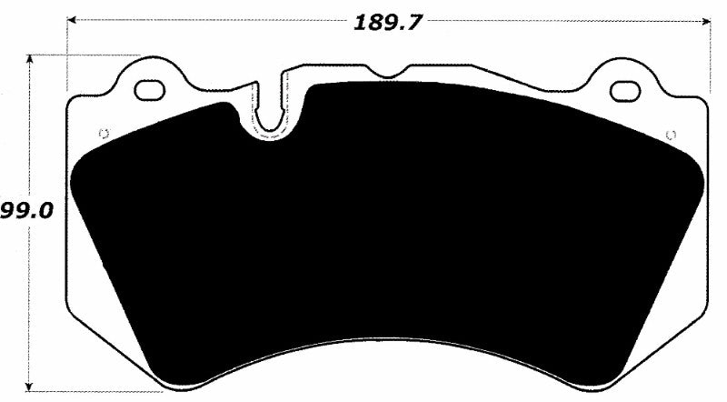 Porterfield Brake Pads for 2008 FERRARI F430 Scuderia FR SPORT