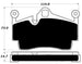 Porterfield Brake Pads for 2015 PORSCHE Boxster FR SPORT