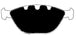 Porterfield Brake Pads for 2006 BMW M5 - w/Iron Discs FR SPORT