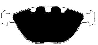 Porterfield Brake Pads for 2007 BMW M5 - w/Iron Discs FR SPORT