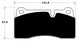 Porterfield Brake Pads for 2005 LAMBORGHINI GALLARDO FR SPORT
