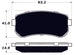 Porterfield Brake Pads for 2016 HYUNDAI Tuscon Fuel Cell FR SPORT
