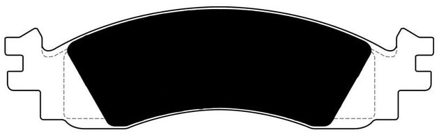 Porterfield Brake Pads for 2008 FORD EXPLORER FR SPORT