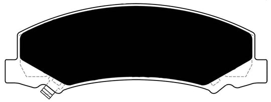 Porterfield Brake Pads for 2007 CHEVROLET IMPALA FR SPORT