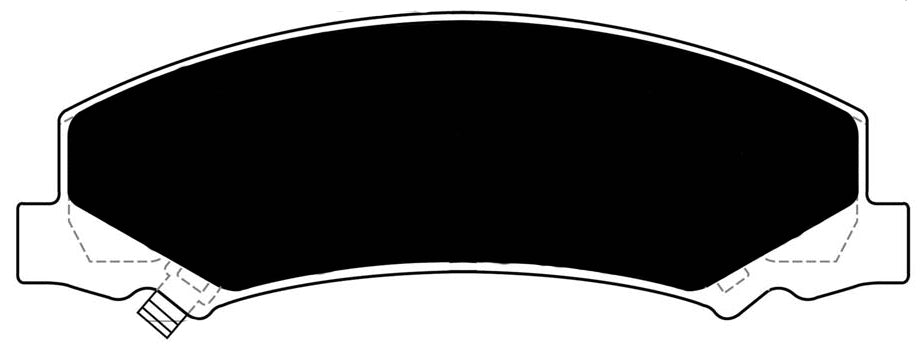 Porterfield Brake Pads for 2016 CHEVROLET IMPALA Police FR SPORT