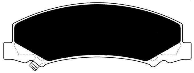 Porterfield Brake Pads for 2016 CHEVROLET IMPALA Police FR SPORT