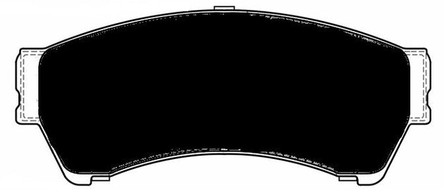 Porterfield Brake Pads for 2007 LINCOLN MK Z FR SPORT