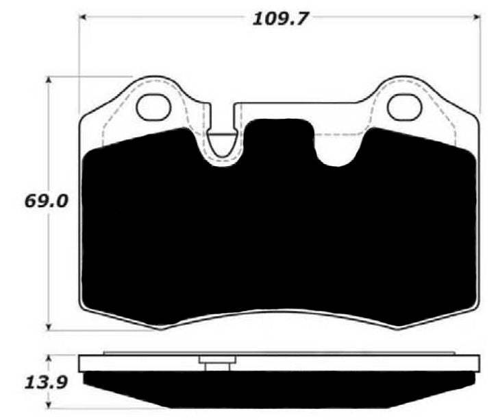 Porterfield Brake Pads for 2007 FERRARI 430 FR SPORT