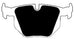 Porterfield Brake Pads for 2006 BMW 330 Series E90 FR SPORT