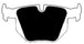 Porterfield Brake Pads for 2006 BMW 330 Series E90 FR SPORT