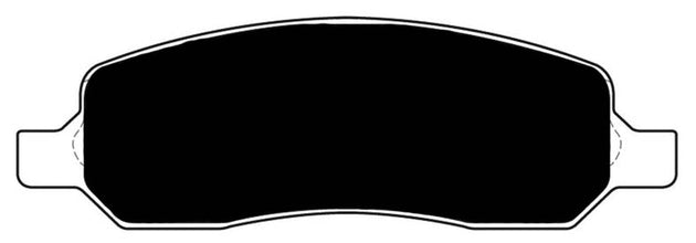 Porterfield Brake Pads for 2009 BUICK LUCERNE FR SPORT
