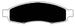 Porterfield Brake Pads for 2005 NISSAN TITAN FR SPORT