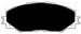 Porterfield Brake Pads for 2015 TOYOTA COROLLA Sedan(Rear Drum) FR SPORT