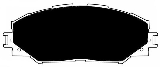 Porterfield Brake Pads for 2017 TOYOTA PRIUS V FR SPORT