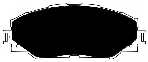 Porterfield Brake Pads for 2008 TOYOTA RAV 4 FR SPORT