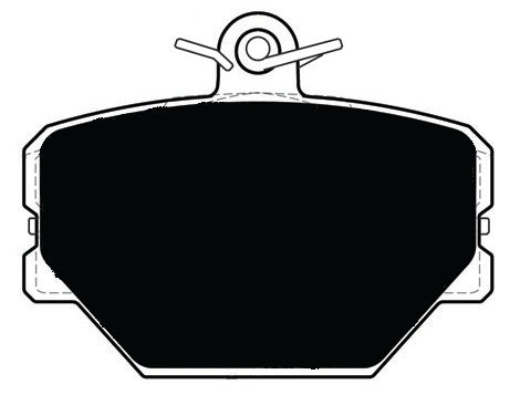 Porterfield Brake Pads for 2015 SMART FORTWO FR SPORT