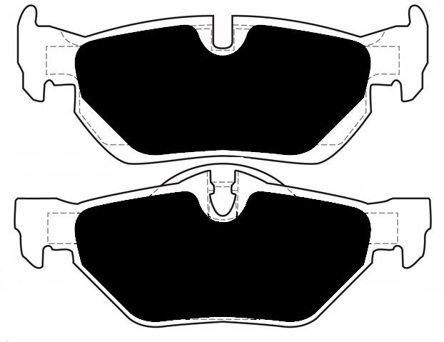 Porterfield Brake Pads for 2006 BMW 325xi E90 FR SPORT