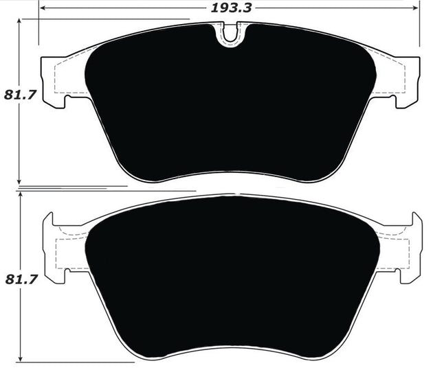 Porterfield Brake Pads for 2008 MERCEDES-BENZ ML63 AMG FR SPORT