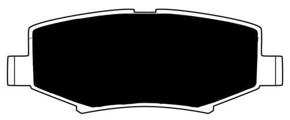 Porterfield Brake Pads for 2010 JEEP WRANGLER FR SPORT