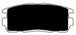Porterfield Brake Pads for 2016 GMC TERRAIN FR SPORT