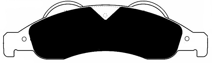 Porterfield Brake Pads for 2009 FORD EXPEDITION FR SPORT