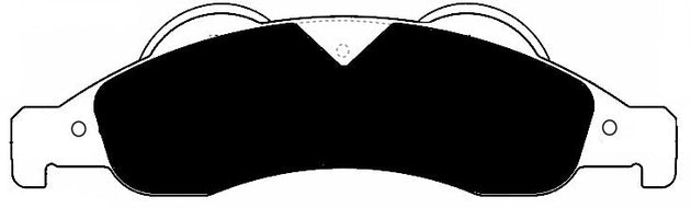 Porterfield Brake Pads for 2008 FORD EXPEDITION FR SPORT