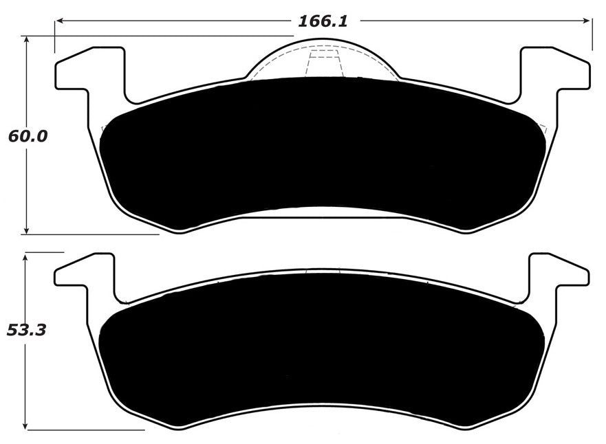 Porterfield Brake Pads for 2017 FORD EXPEDITION FR SPORT