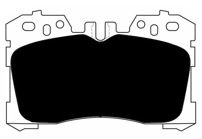 Porterfield Brake Pads for 2016 LEXUS LS 460 FR SPORT