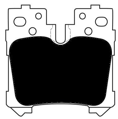 Porterfield Brake Pads for 2016 LEXUS LS 460 FR SPORT