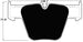 Porterfield Brake Pads for 2009 MERCEDES-BENZ CL65 AMG FR SPORT