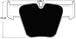 Porterfield Brake Pads for 2008 MERCEDES-BENZ CL65 AMG FR SPORT
