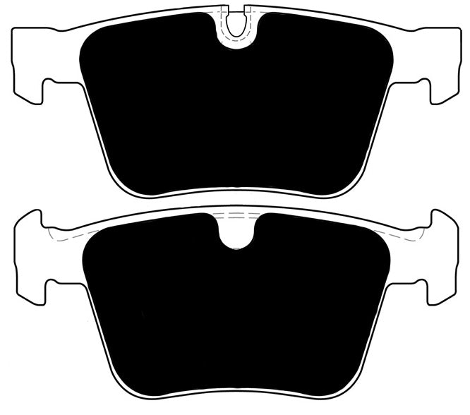 Porterfield Brake Pads for 2012 MERCEDES-BENZ S63 AMG - w/Iron Discs FR SPORT