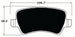Porterfield Brake Pads for 2015 VOLVO XC70 w/300MM Front Disc FR SPORT