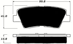 Porterfield Brake Pads for 2012 KIA SOUL FR SPORT