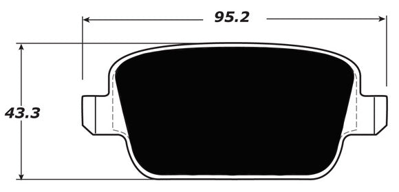 Porterfield Brake Pads for 2010 VOLVO S80 Fwd 300mm Front Disc w/Manual PB FR SPORT