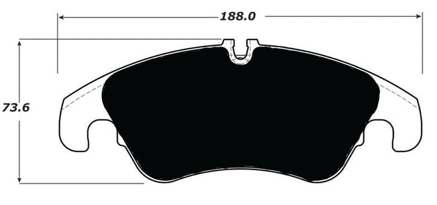 Porterfield Brake Pads for 2009 AUDI A4 - Turbo Sedan 2.0L FR SPORT