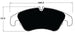 Porterfield Brake Pads for 2017 AUDI Q5 Hybrid TRW Girling FR SPORT