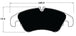 Porterfield Brake Pads for 2017 AUDI Q5 Hybrid TRW Girling FR SPORT