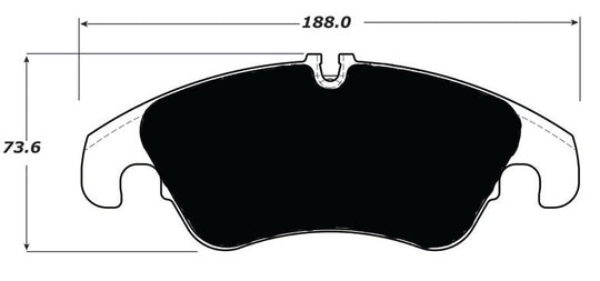 Porterfield Brake Pads for 2013 AUDI A5/A5 Quattro w/320mm Front Disc FR SPORT