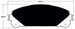 Porterfield Brake Pads for 2015 TOYOTA HIGHLANDER FR SPORT