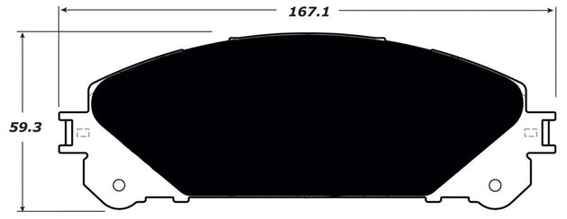 Porterfield Brake Pads for 2014 LEXUS RX 400H Hybrid FR SPORT