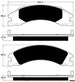 Porterfield Brake Pads for 2011 FORD E150, ECONOLINE FR SPORT