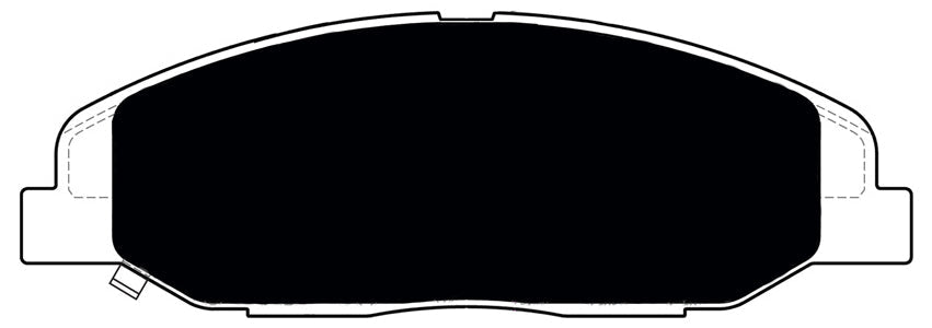 Porterfield Brake Pads for 2009 CADILLAC STS Std Brakes FR SPORT