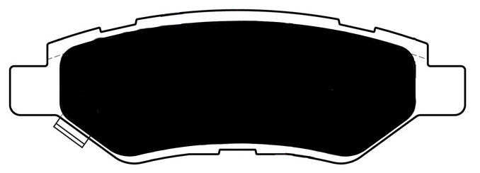 Porterfield Brake Pads for 2008 CADILLAC CTS Sedan FR SPORT